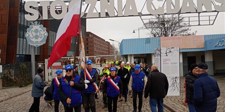 Conradinowcy podczas obchodów Rocznicy Wydarzeń Grudniowych