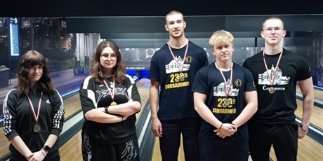 Conradinowska reprezentacja w Międzyszkolnych Mistrzostwach Bowlingowych w U7 w Gdańsku - Wrzeszczu