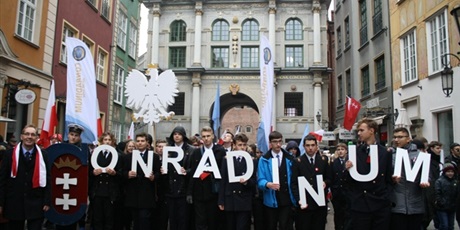 Conradinum na Paradzie Niepodległości w Gdańsku