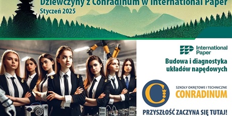 Dziewczyny z Conradinum w International Paper!