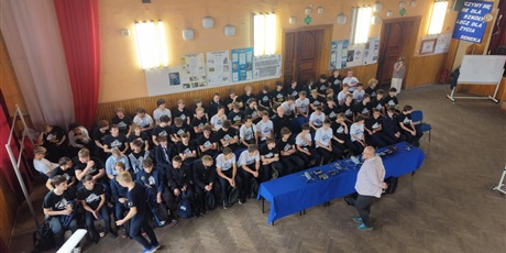 Koło Obsługi Dronów Conradinum - prezentacja dla klas pierwszych