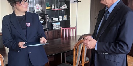 Podpisanie umowy o współpracy edukacyjnej z Gdańską Akademią Medyczną Nauk Stosowanych w Gdańsku. 