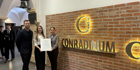 Uczniowie Conradinum wyróżnieni za zaangażowanie podczas Dnia Edukacji i Kariery w ramach Baltexpo - International Maritime and Military Fair  2025