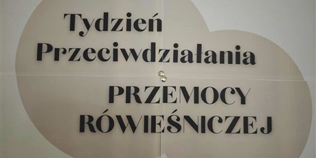 W ramach TYGODNIA PRZECIWDZIAŁANIA PRZEMOCY