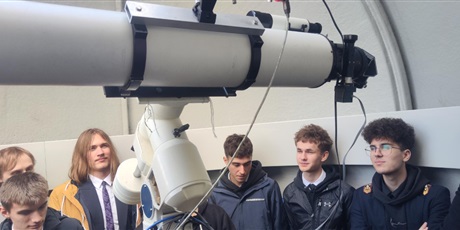 Wizyta klasy 4E w obserwatorium astronomicznym